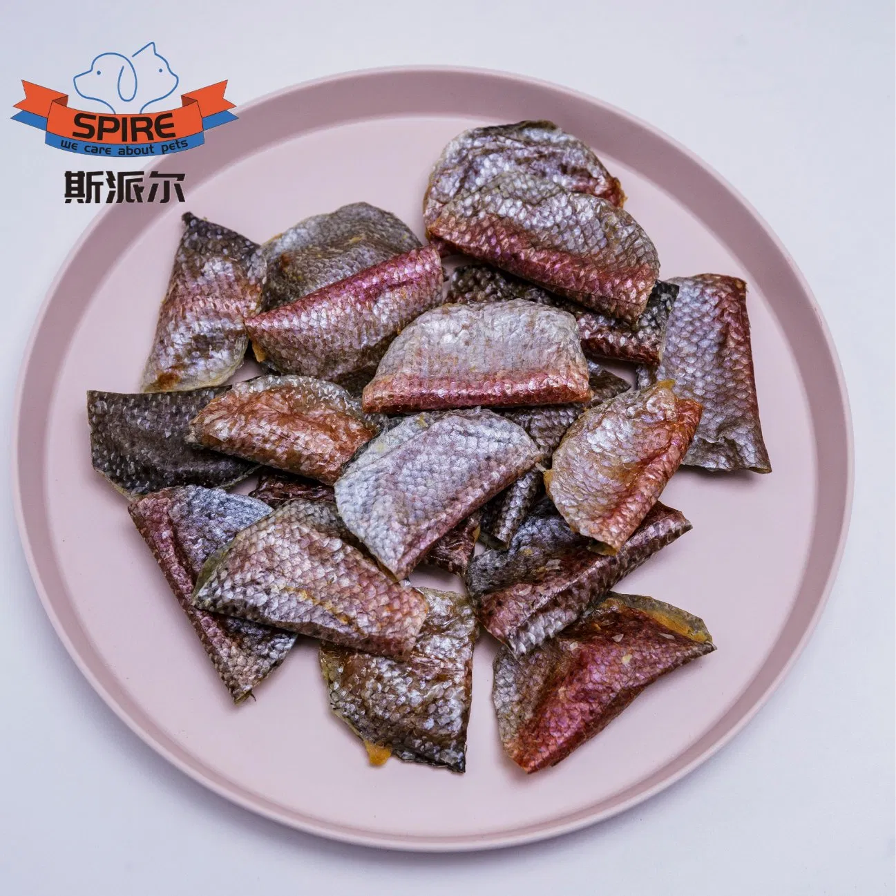 Low-Carb Gently-Dehydrated Salmon Dumpling Dry Dog Food for Diet Balance