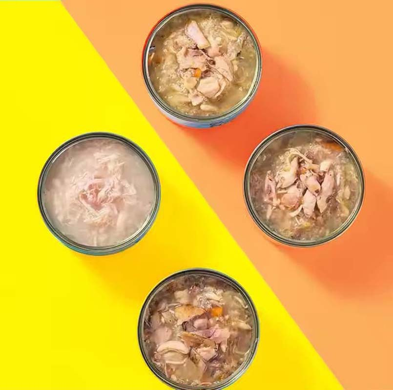 Wholesale Pet High Protein OEM Raw Meat Wet Cat Food