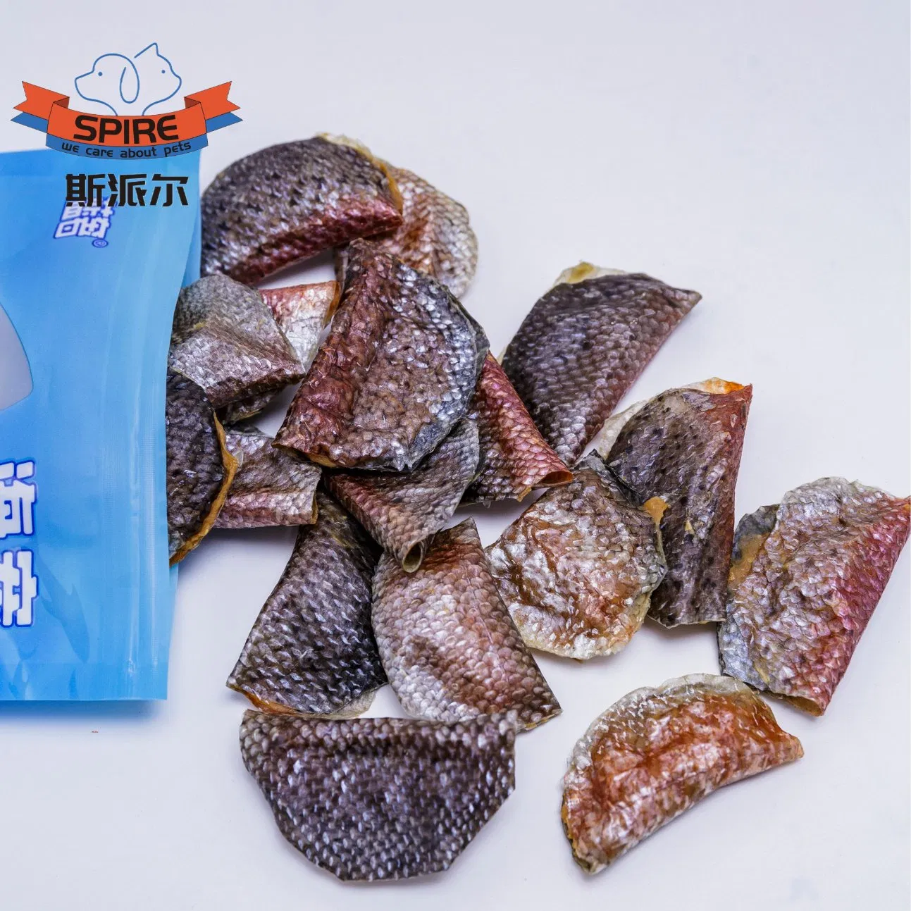 Low-Carb Gently-Dehydrated Salmon Dumpling Dry Dog Food for Diet Balance