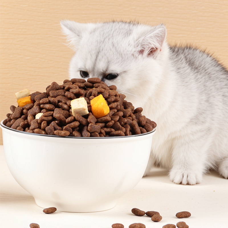 Wholesale Cat Food, Natural, High-Protein, Low-Fat, Nutritionally Complete Medium-Sized Kibble Cat Food, Delicious and Palatable, Flavors and Packaging Can Be C