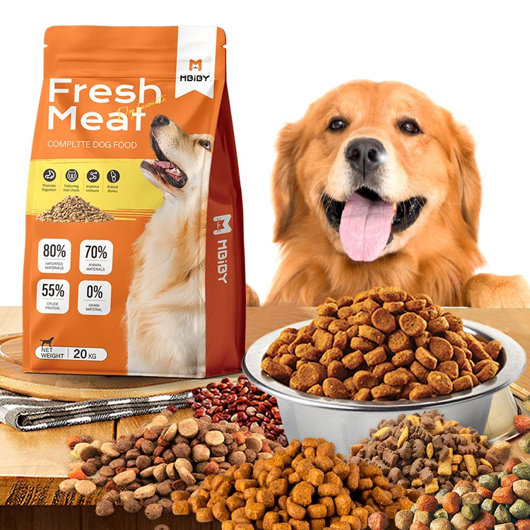 Free Samples ODM OEM Various Flavors Healthy Easy Preserve Hypoallergenic Pet Dry Dog Food