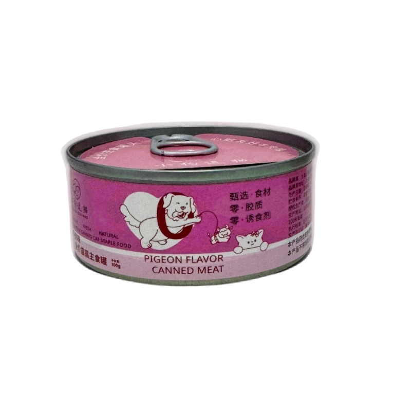 Natural Fiber Canned Cat Food for Effective Hairball Management