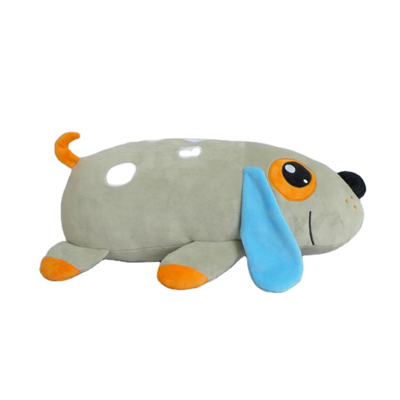 OEM Factory Wholesale 40cm Cute Stuffed Animal Soft Dog Shaped Plush Pillow