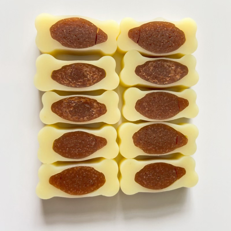 Dog Cat Pet Food Grain Free Duck Sandwich Chew Snacks Dental Care