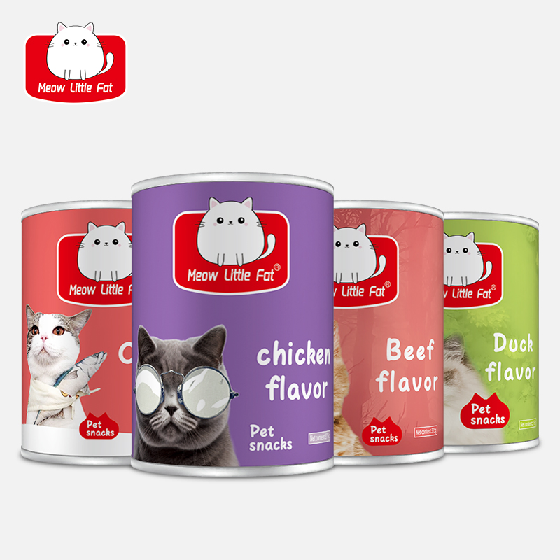 Grain-Free OEM/ODM Factory Direct Cat Snacks Pet Wet Canned Food