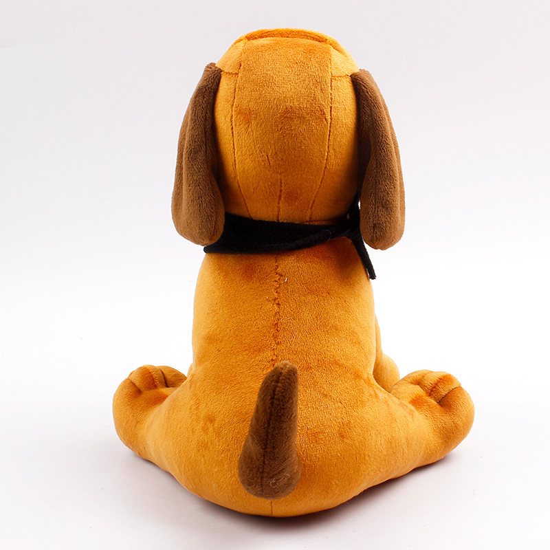 Customized 25cm Brown Soft Plush Toy Lovely Stuffed Animal Dog for Sale