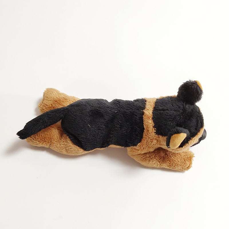 Hot Sale 30cm Fluffy Soft Stuffed Animal Toy Cuddly Plush German Shepherd Dog