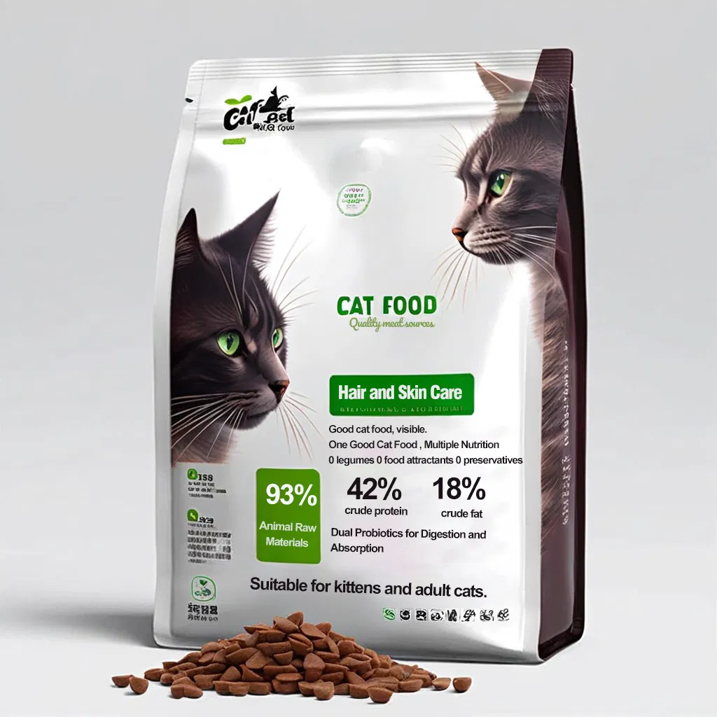Superior High-Protein Low Fat Complete Nutrition Medium Kibble Size Tempting Aroma Customizable Flavors &amp; Packaging Solutions Cat Food