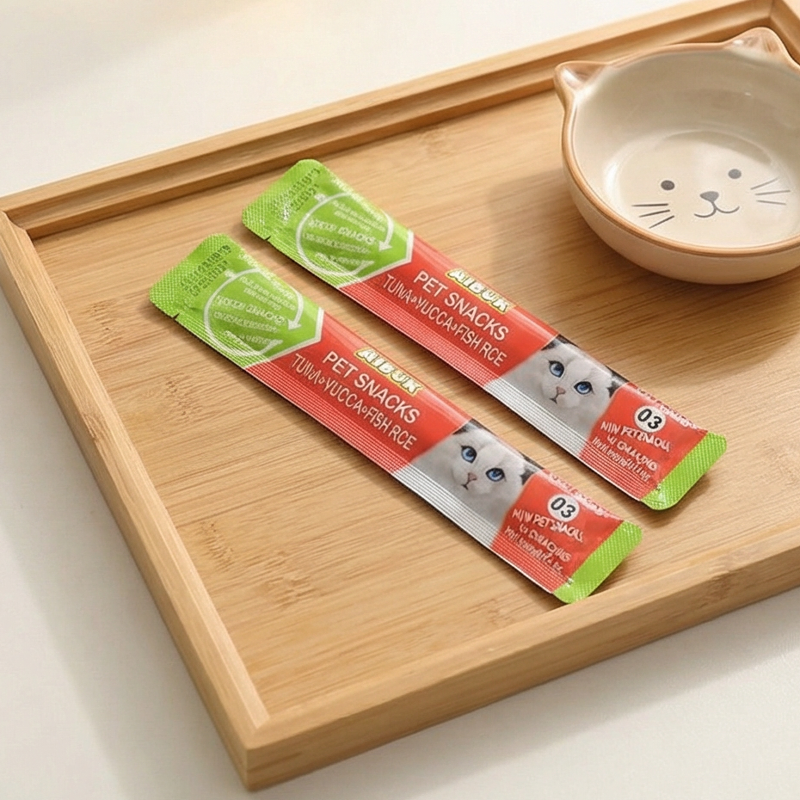 Tempting Best Quality Wet Food Cat Treat Stick for Purring Cats