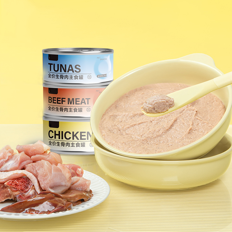 OEM ODM Moist and Wet Dog Food Canned for Cat Dog and Pet Food Wholesale Suppliers 400g Tuna Flavors