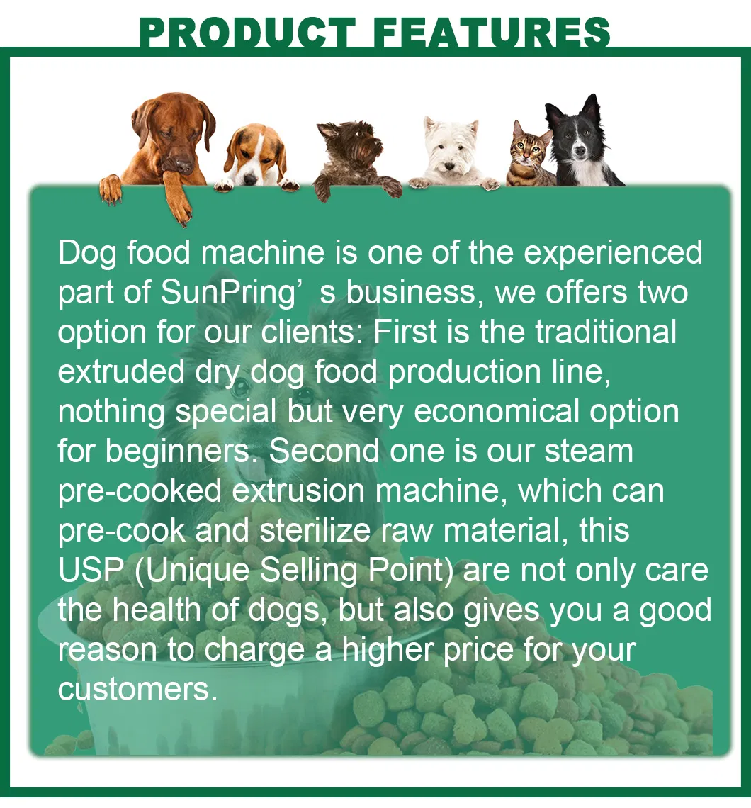 Pet food machine