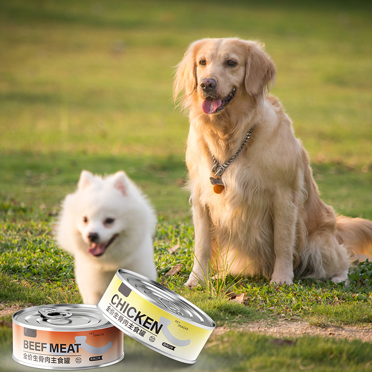 100% Natural Various Flavors OEM/ODM Free Sample Canned Wet Cat Dog Food