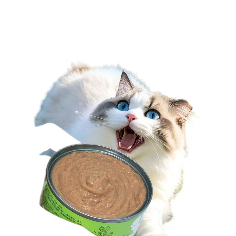 Pet Food Manufacturer Cat Food High Protein Rich Flavor Canned Cat Food