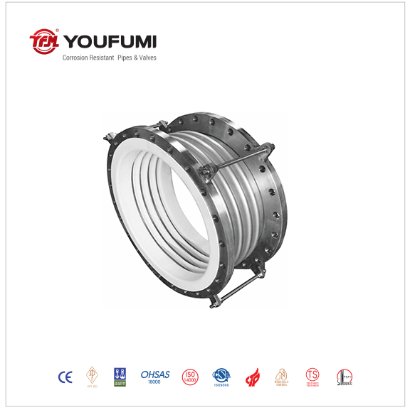 PTFE Lined Pipe Expansion Joint for Food