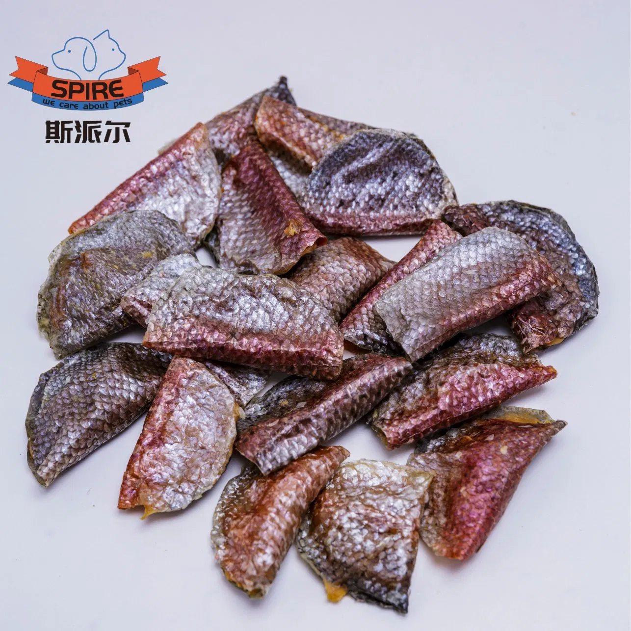 Low-Carb Gently-Dehydrated Salmon Dumpling Dry Dog Food for Diet Balance