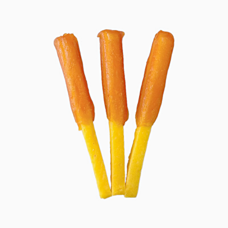 Pet Food Dog Cat Treats Sweet Potato Chicken Sauce Strips High Protein