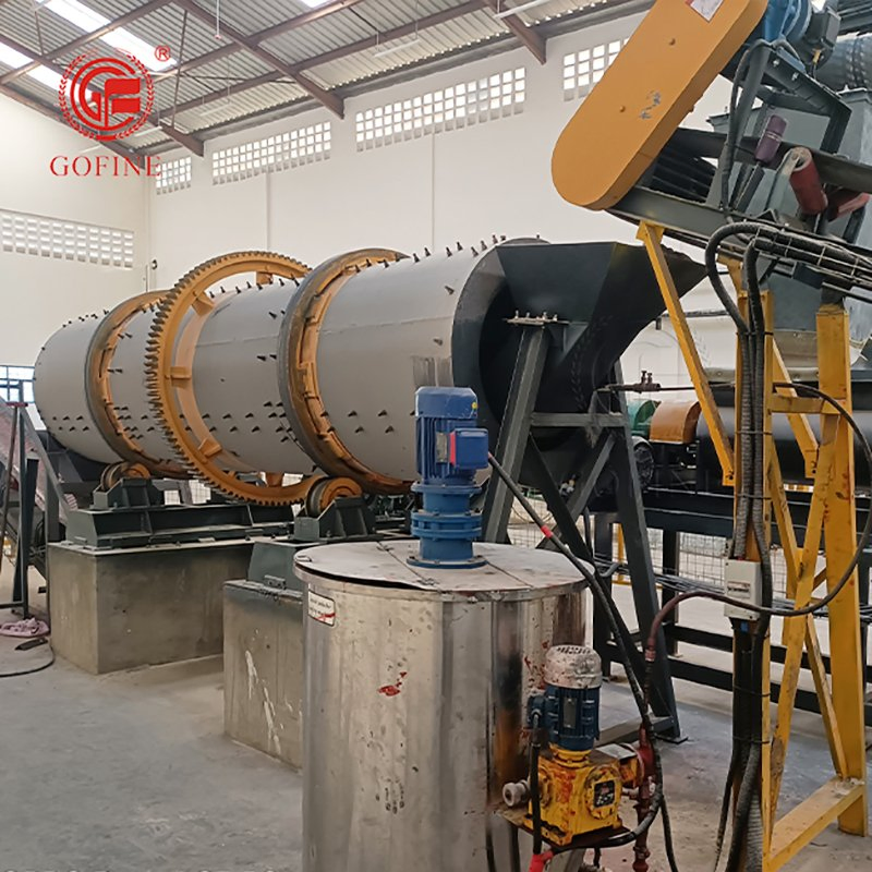 3-5 mm Granule Fertilizer Production Line Granulator Organic Fertilizer Making Machine