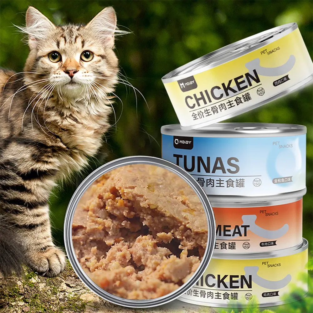 Wet Canned Pet Food Salmon Tuna Dog Food