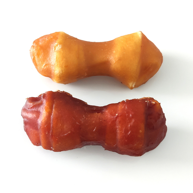 Grain-Free Duck Wraps Rawhide Knotted Bones Dog Chews High Protein Pet Food