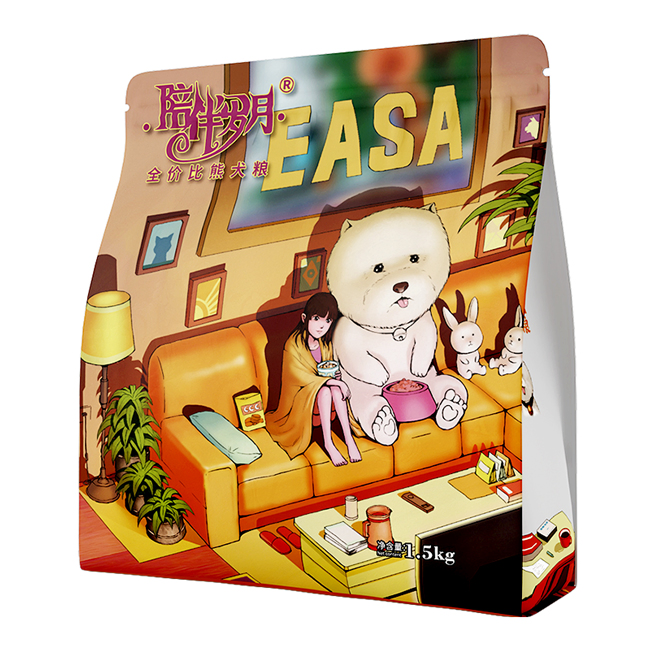 Pet Dog Dry Bichon Frise Staple Food Designed Kibble High Nutrition Protein Rich Health Care Growth 1.5kg