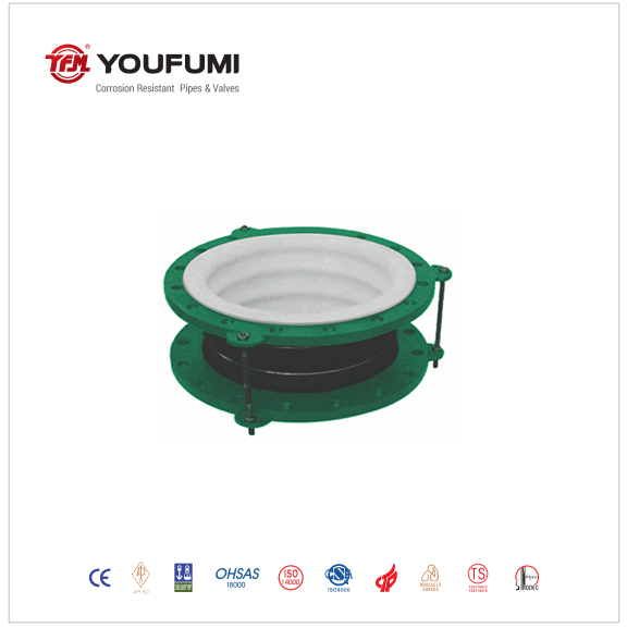 PTFE Lined Pipe Expansion Joint for Food