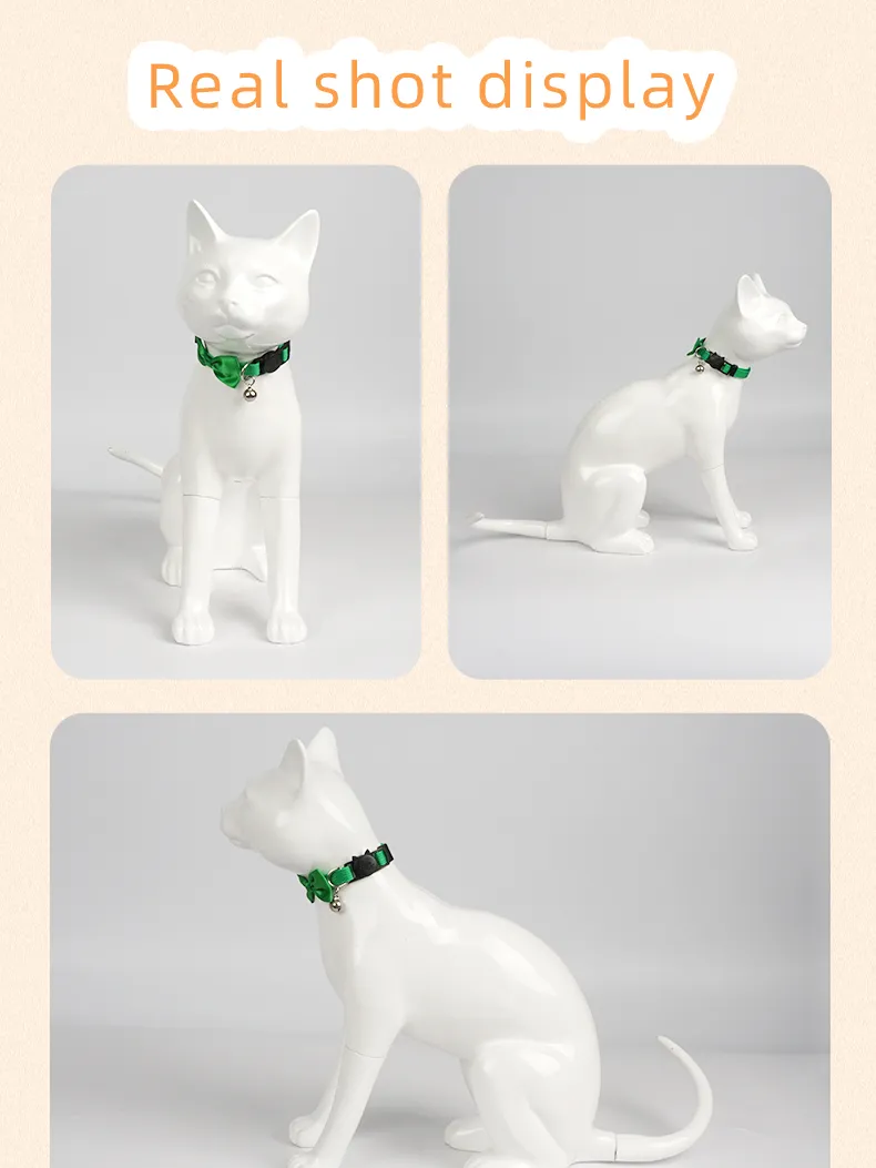 Melhores Suprimentos de Coleira para Cães e Gatos com Design Personalizado de Logo, Coleiras Ajustáveis para Cães e Gatos