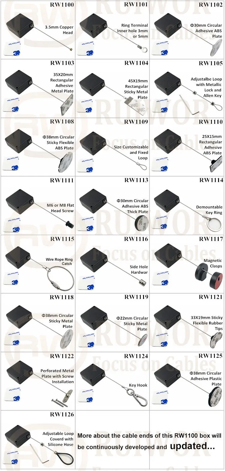 Cinto de Segurança Retangular com M6X8mm /M8X8mm Parafuso de Cabeça Plana