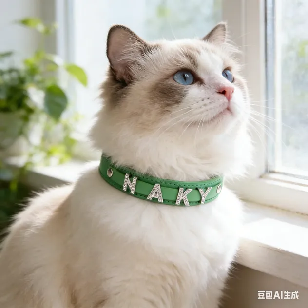 Coleira de Pet com Strass Personalizada com Charms de Nome