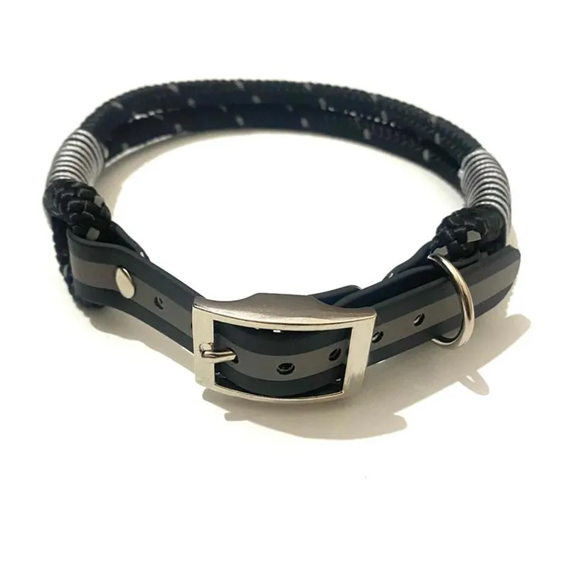 Novo Design Personalizado Coleira de Corda de Nylon Durável e Ajustável