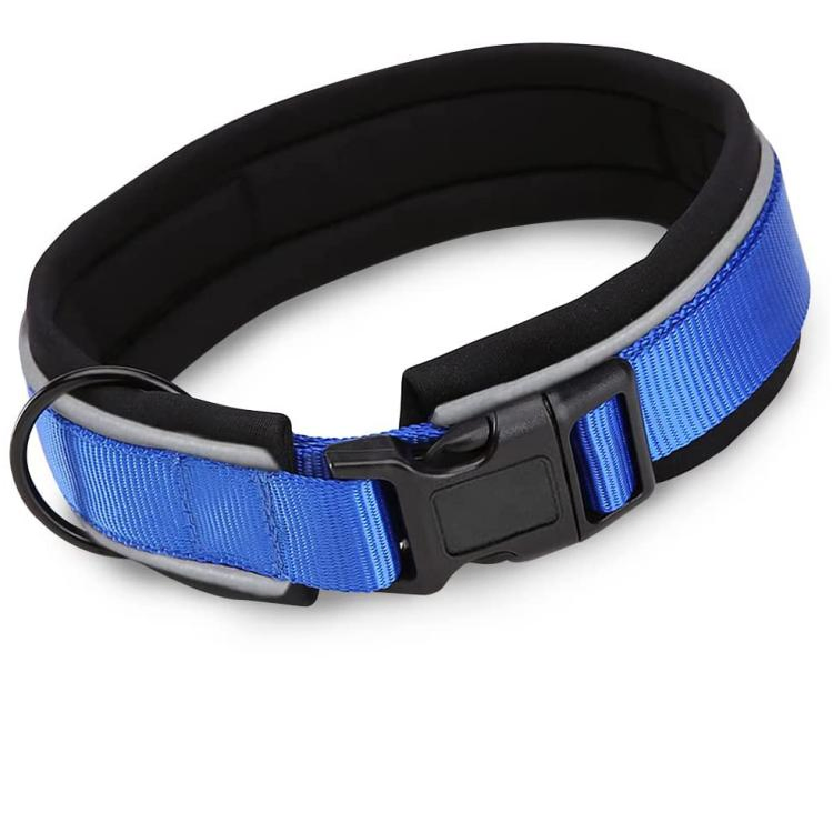 Coleira Refletiva de Neoprene para Cães
