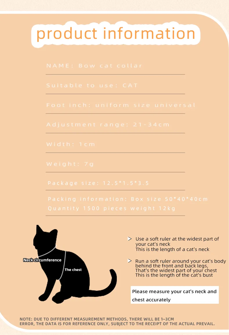 Melhores Suprimentos de Coleira para Cães e Gatos com Design Personalizado de Logo, Coleiras Ajustáveis para Cães e Gatos