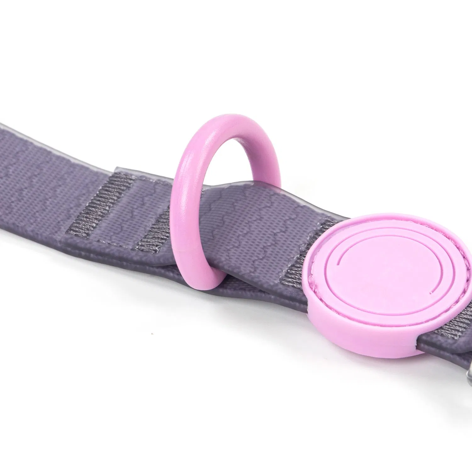 Coleiras de cachorro retráteis suaves de fábrica, coleira calmante personalizada para cães com fivela de liberação rápida para cães de estimação ao ar livre