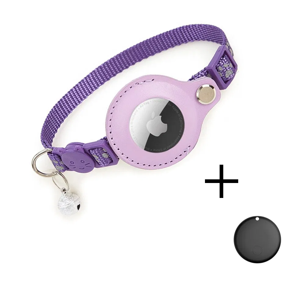 Coleira Personalizada para Gato com Localizador Refletivo de Segurança para Gatos