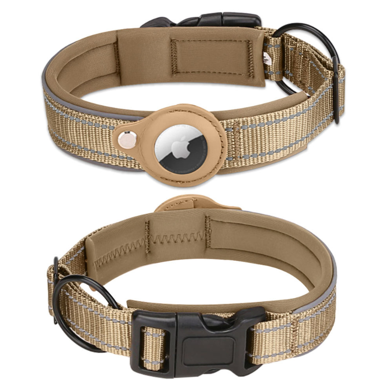 Conjunto de Coleira e Guia para Caminhada Ajustável, Macia e Refletiva para Gato e Cachorro