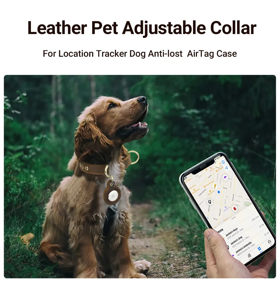 Ga180 Coleira de Cão Personalizada DIY Luxuosa Grande Pequena com Metal para Sublimação, Fivela de GPS, Couro, Tática, Personalizada, Impermeável