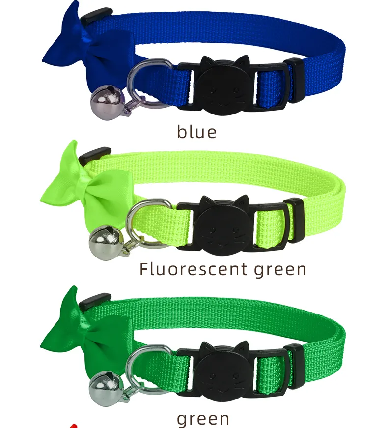 Melhores Suprimentos de Coleira para Cães e Gatos com Design Personalizado de Logo, Coleiras Ajustáveis para Cães e Gatos