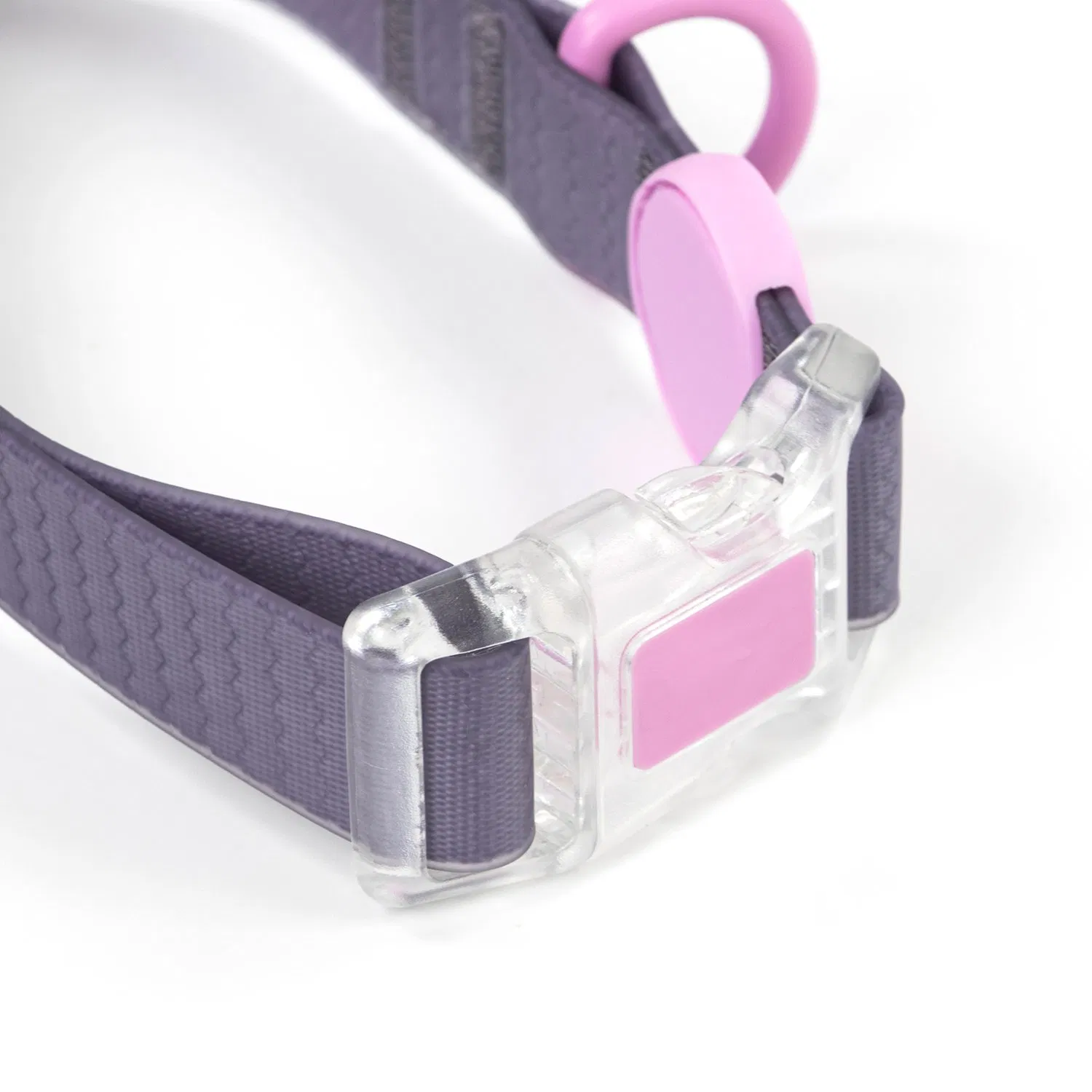 Coleiras de cachorro retráteis suaves de fábrica, coleira calmante personalizada para cães com fivela de liberação rápida para cães de estimação ao ar livre