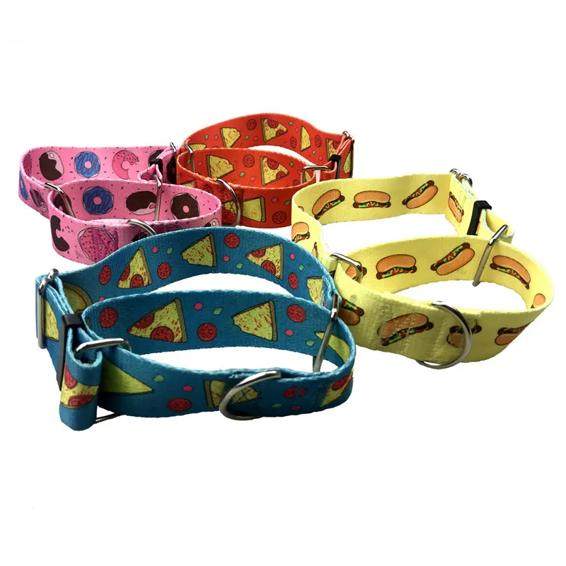 Coleira de Cachorro Personalizada em Poliéster Ajustável de Alta Resistência 38 mm com Logo Personalizado e Fivela de Liga