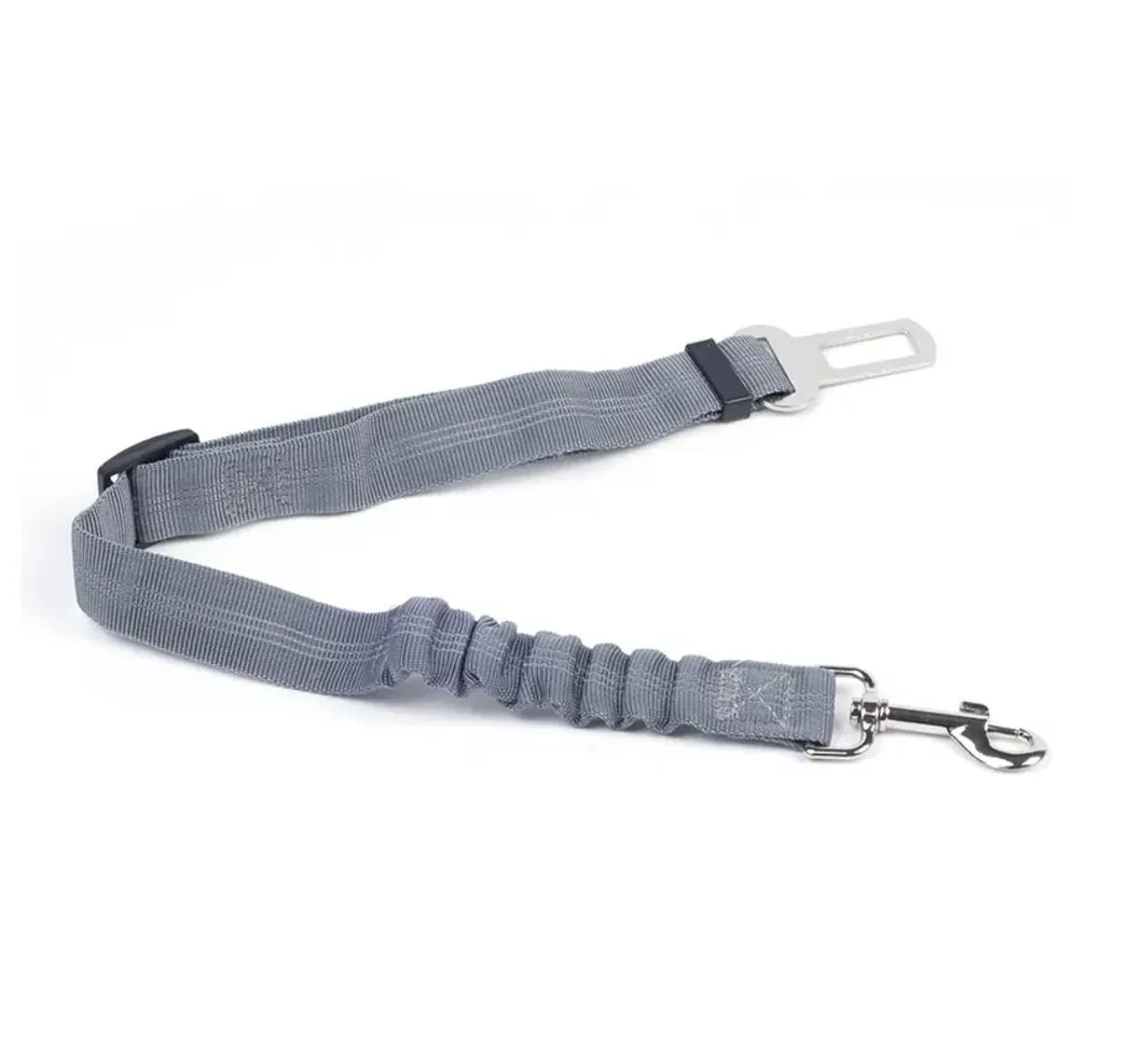 Coleira de carro para cães pequenos, cinto de segurança para carro, nylon retrátil, coleira refletiva, acessórios para pets, viagem
