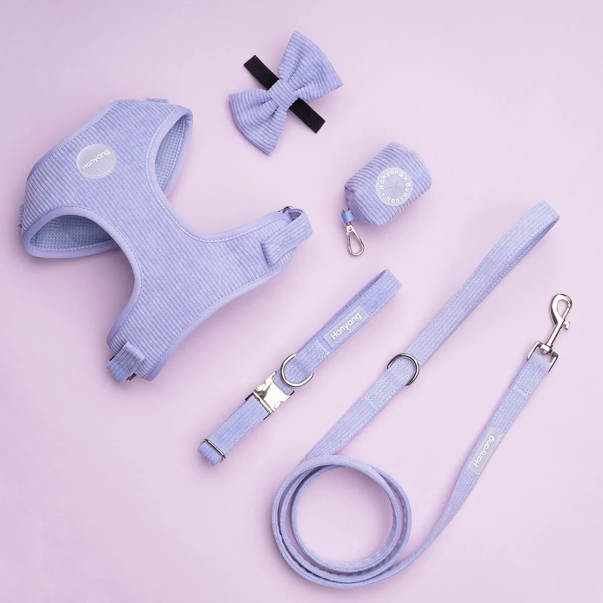 Coleiras de Nylon Ajustáveis Personalizadas Acessórios para Animais de Estimação Treinamento de Guias para Animais de Estimação Coleira para Cães