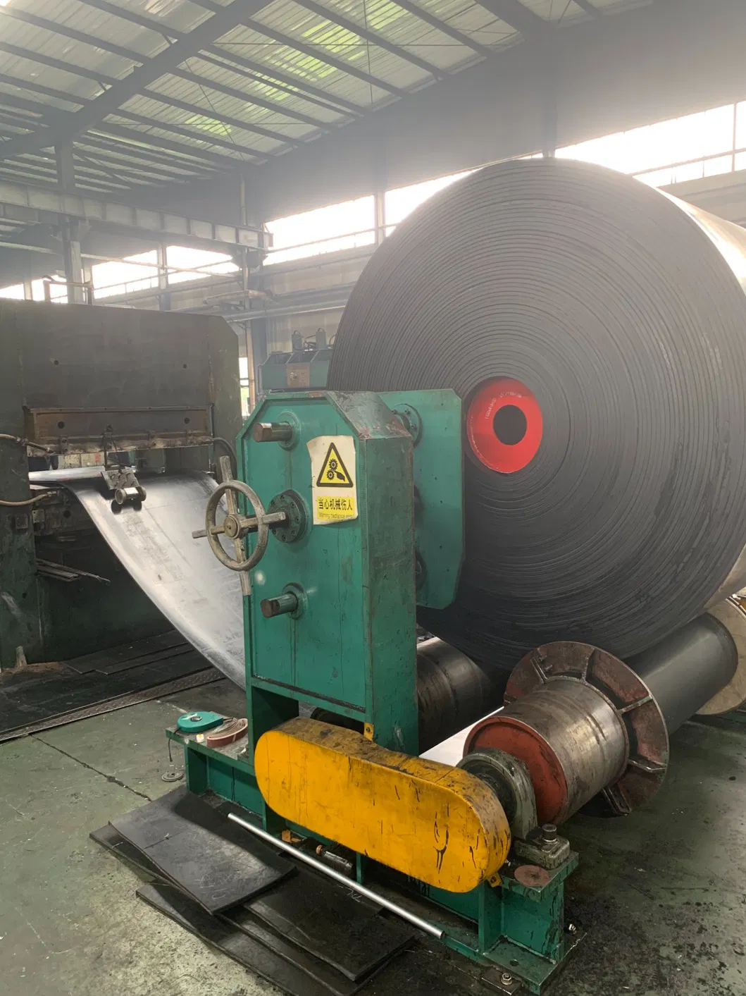 Máquina de Fabricação de Correia Transportadora de Nylon com Núcleo de Borracha