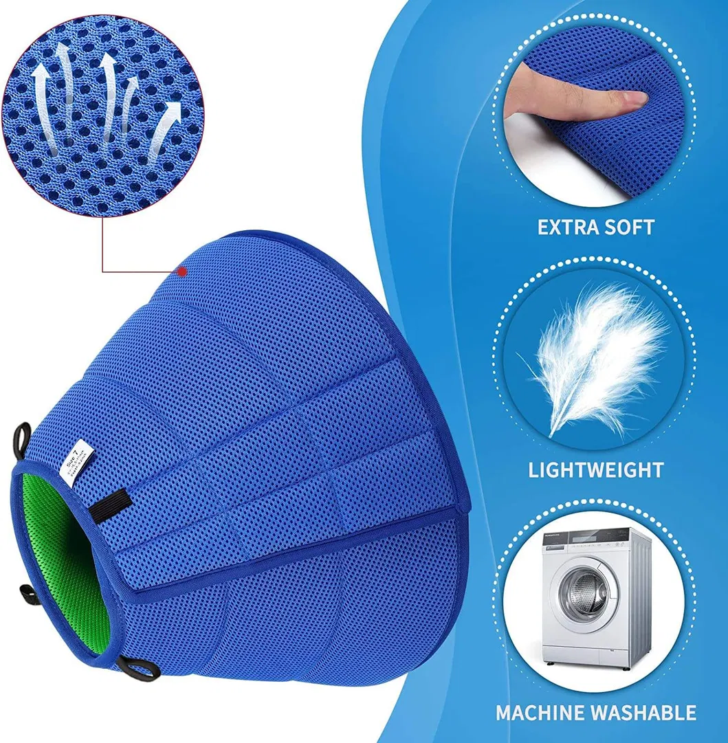 Colar Elizabeth - Material de Rede Sanduíche