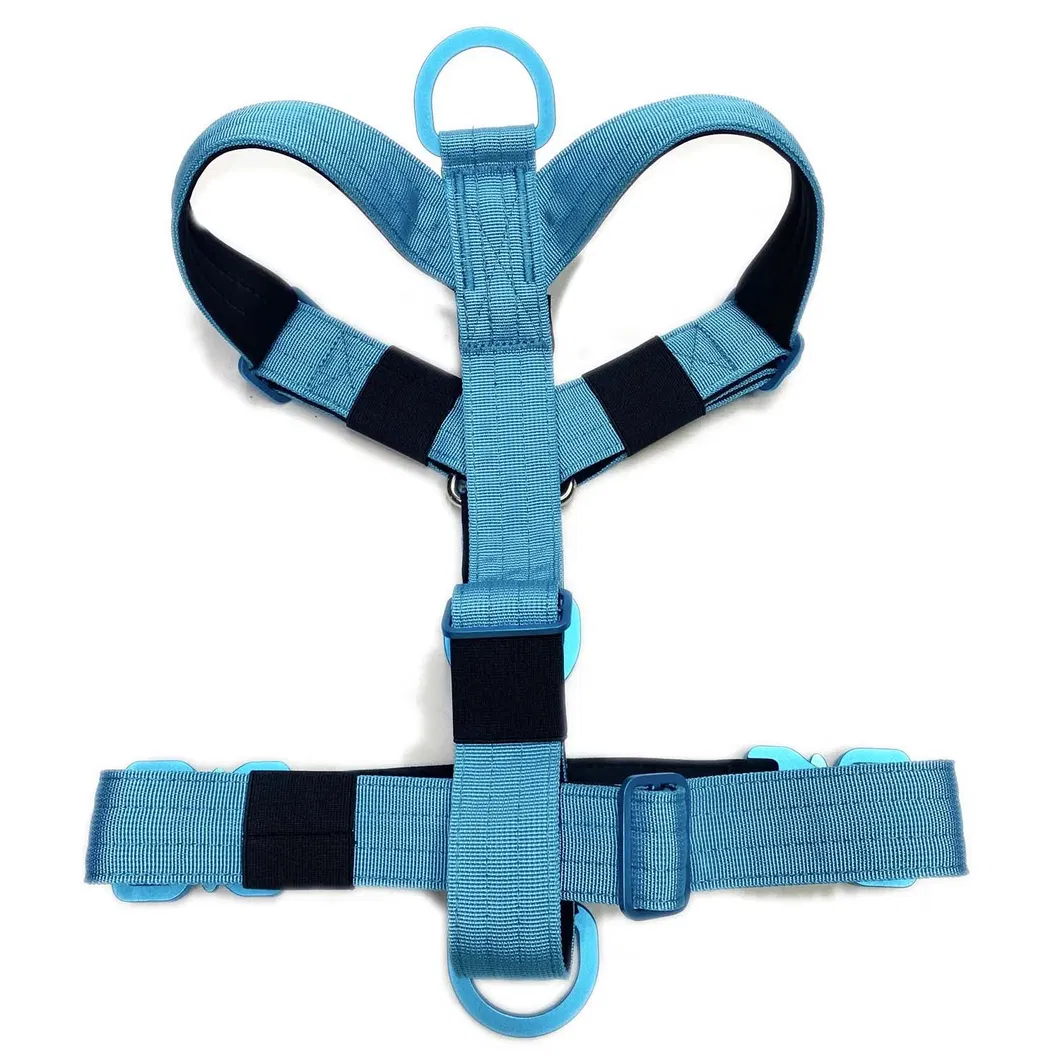 Conjunto de Coleira e Peitoral Tático Personalizado de Alta Qualidade para Cães