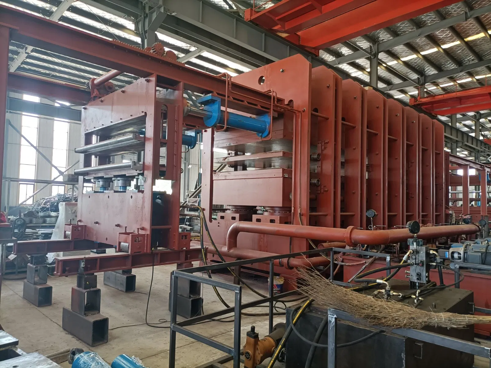 Máquina de Fabricação de Correia Transportadora de Nylon com Núcleo de Borracha