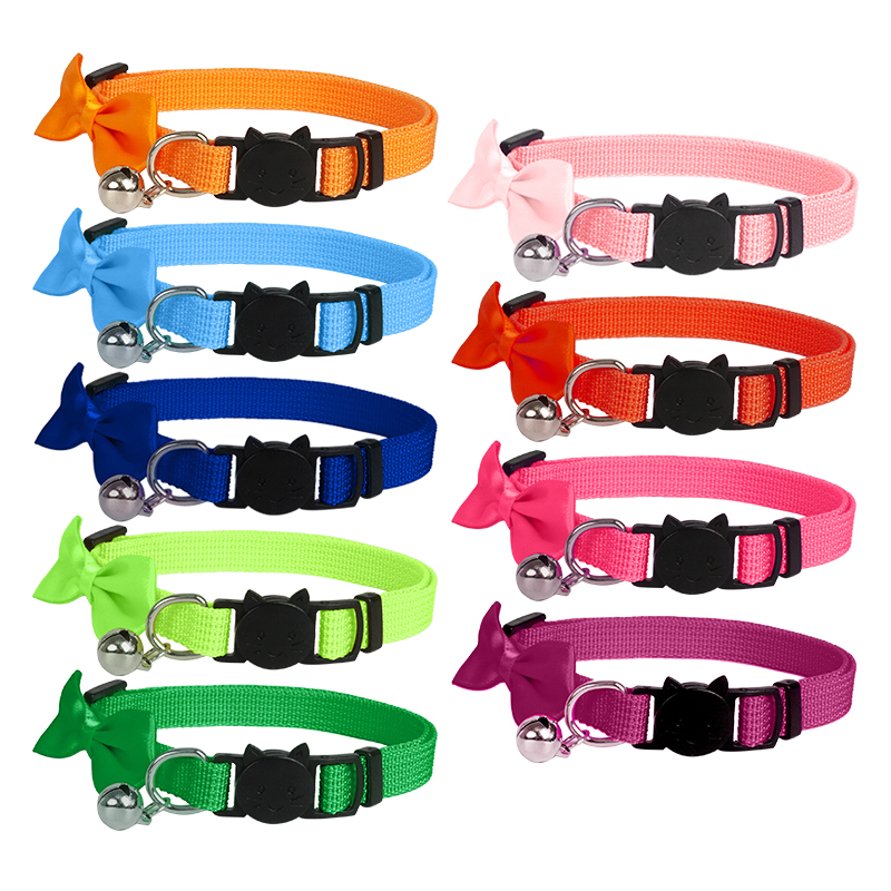 Melhores Suprimentos de Coleira para Cães e Gatos com Design Personalizado de Logo, Coleiras Ajustáveis para Cães e Gatos