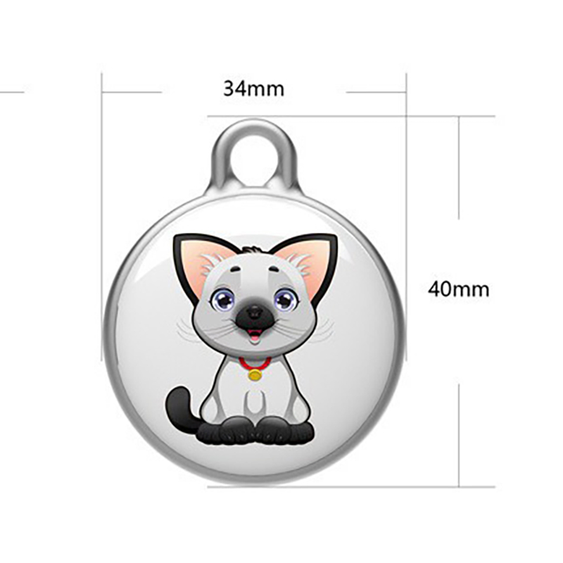 Localizador de animais de estimação, dispositivo anti-perda para gatos e cães, colar de rastreamento para prevenção de perda, artefatos de rastreamento fixos