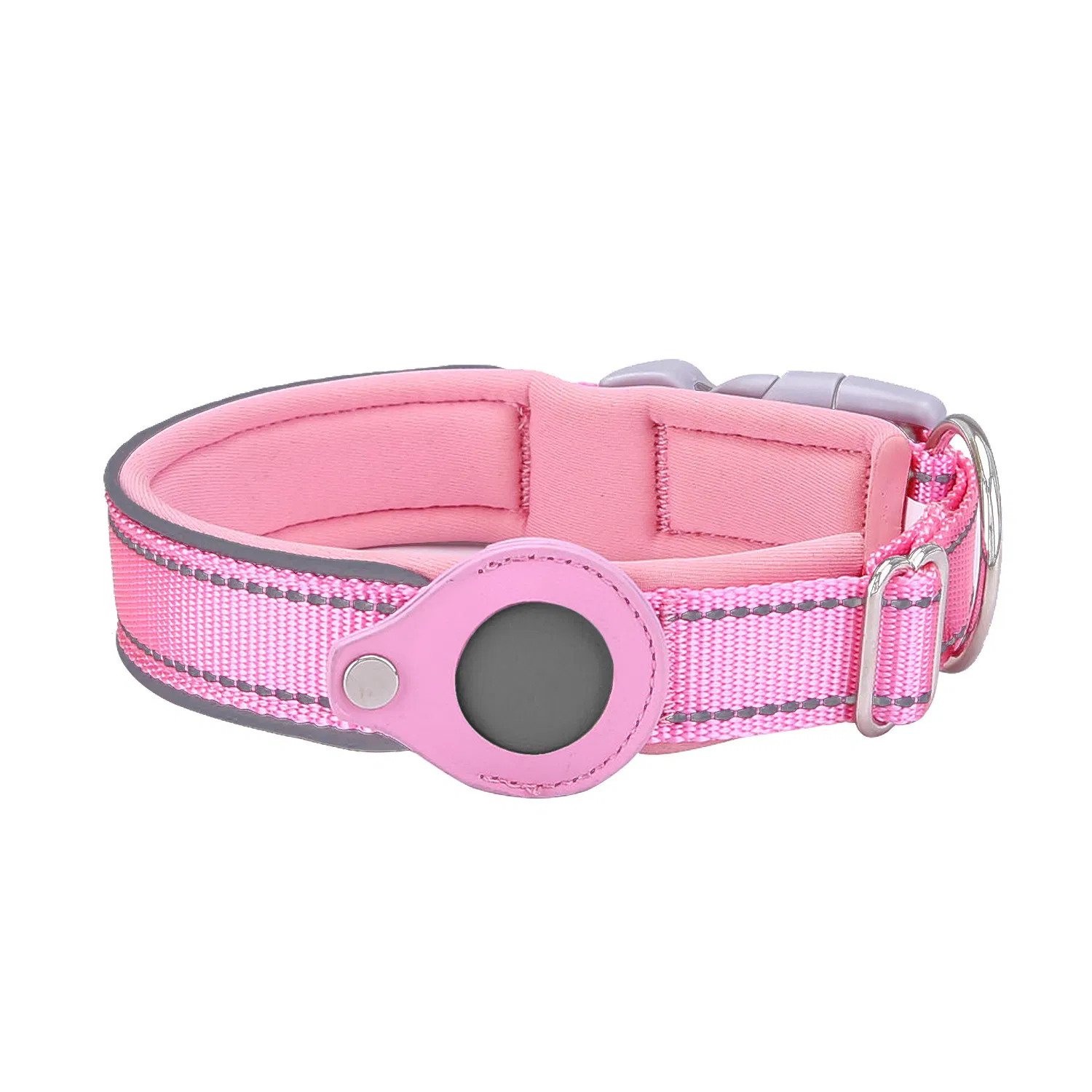 Colar Antiperda para Animais de Estimação, Colar para Cães e Gatos com Airtag