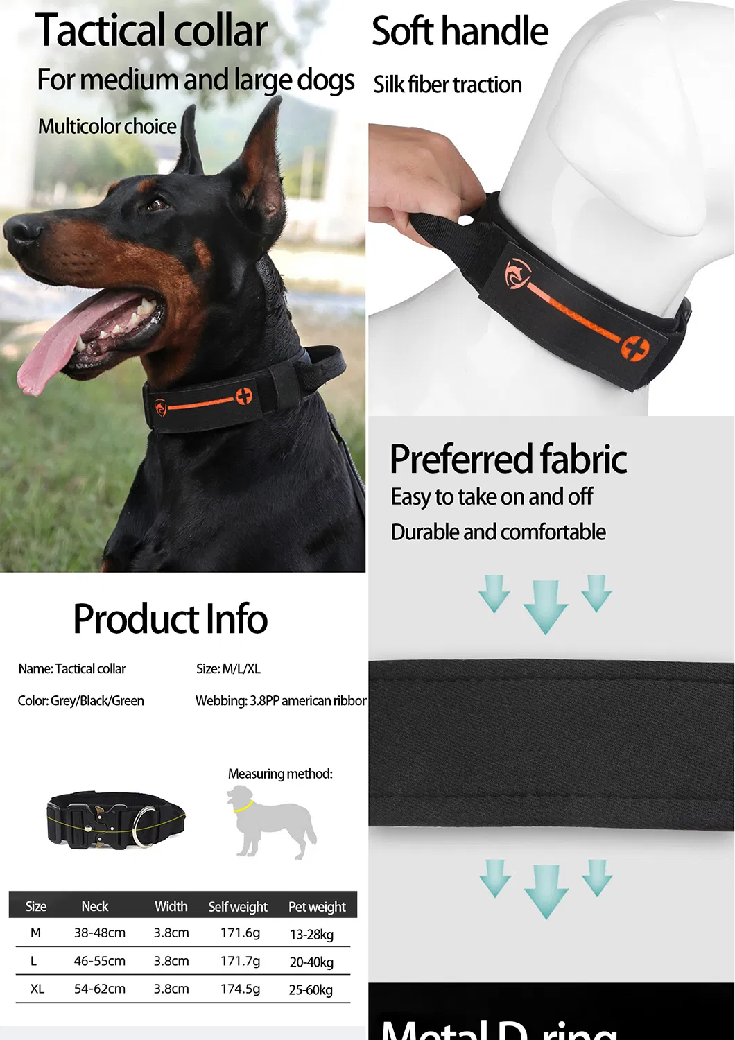 Colete Refletivo para Cães, Alças para Peito e Ombros