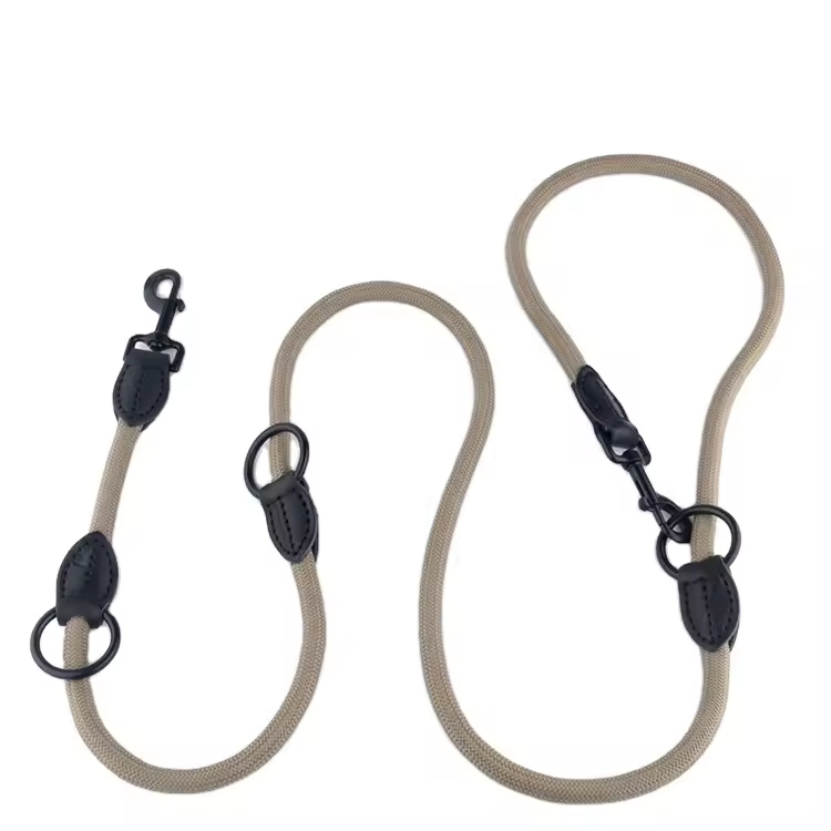 Coleira Retrátil para Animais de Estimação Multifuncional Profissional em Nylon Ajustável para Caminhada