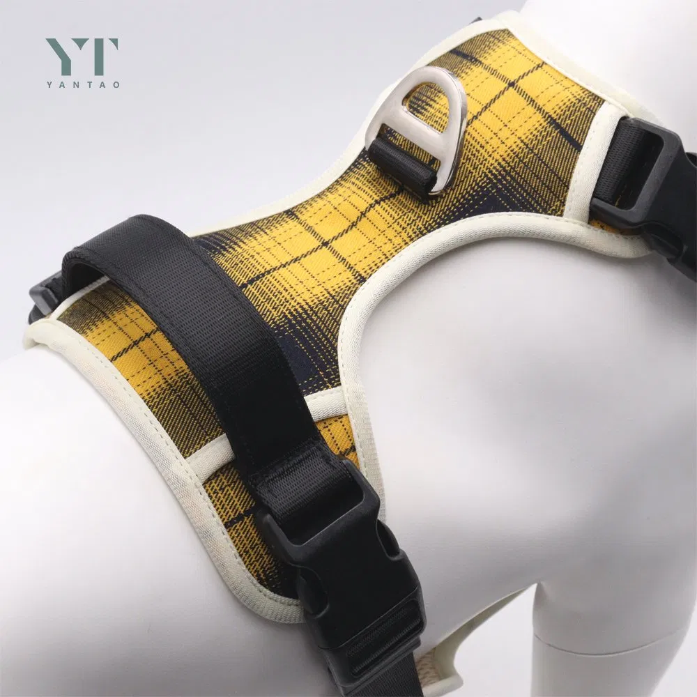 Pet Products Custom Luxury Tactical Pet Harness Outdoor Pet Training Breathable Dog Harness Soft Mesh Padded No Pull Adjustable Dog Harness